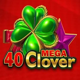 40 Mega Clover by Amusnet Interactive, showcased at telbets.eu – game logo