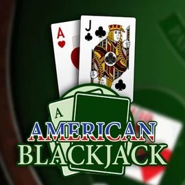 American Blackjack online game logo by Habanero on telbets.eu