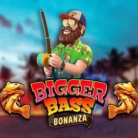 Bigger Bass Bonanza slot visual from Pragmatic Play available on telbets.eu