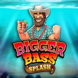 Slots logo of Bigger Bass Splash from Pragmatic Play at Telbet Casino