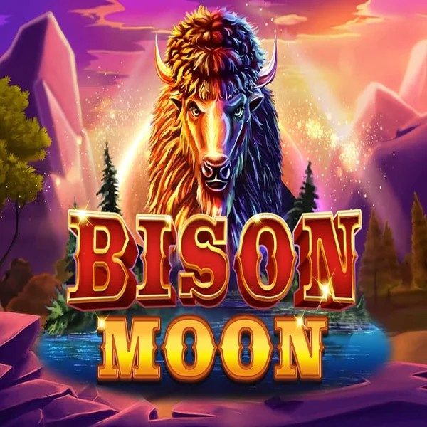 Slots logo of Bison Moon from Northern Lights Gaming at Telbet Casino