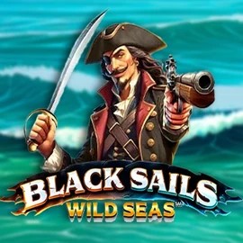 Official Slots logo: Black Sails Wild Seas by Infinity Dragon Studios at Telbet Casino