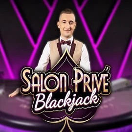 Blackjack Salon Privé logo by Ezugi at Telbet Casino