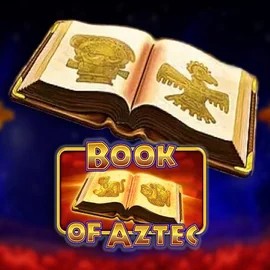 Book of Aztec online game logo by Amatic Industries on telbets.eu