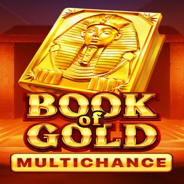 Book of Gold Multichance logo by Playson at Telbet Casino
