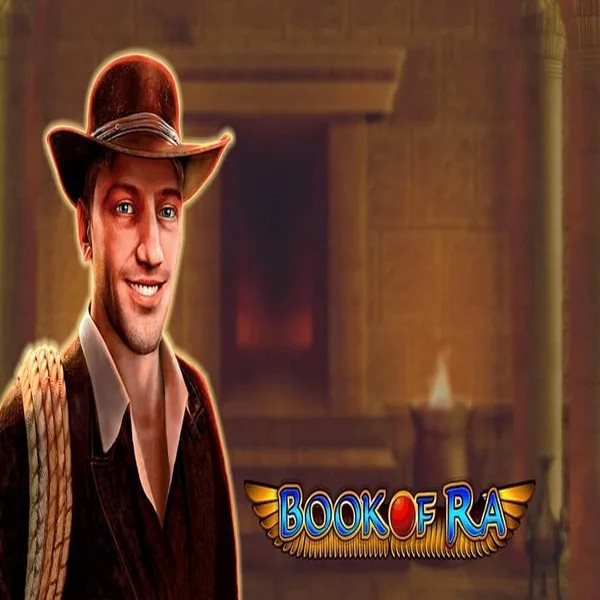 Book of Ra by Greentube, showcased at telbets.eu – game logo