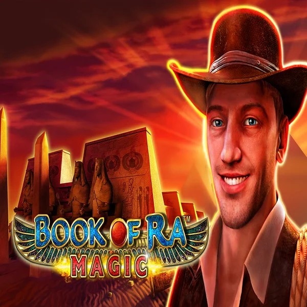 Book of Ra Magic slot icon by Greentube, available at Telbet Casino