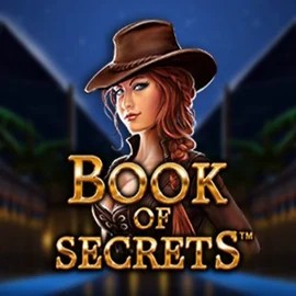 Book of Secrets logo by SYNOT Games at Telbet Casino
