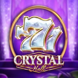 Crystal Hall slot logo by Play'n GO at Telbet Casino