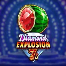 Diamond Explosion 7s slot logo by RubyPlay at Telbet Casino
