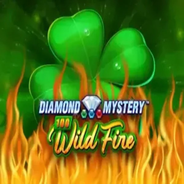 Official Slots logo: Diamond Mystery 100 Wild Fire by Greentube at Telbet Casino