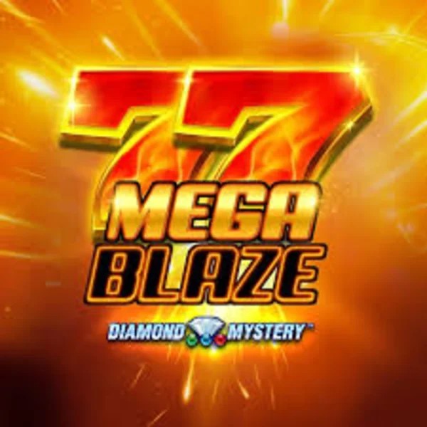 Diamond Mystery Mega Blaze slot visual from Greentube available on telbets.eu