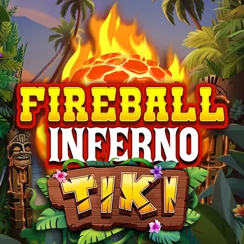 Fireball Inferno Tiki online game logo by NetEnt on telbets.eu