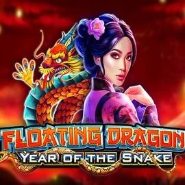 Floating Dragon Year of the Snake logo by Pragmatic Play at Telbet Casino