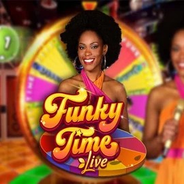 Live Casino logo of Funky Time from Evolution at Telbet Casino
