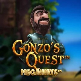 Slots logo of Gonzo's Quest Megaways from Red Tiger Gaming at Telbet Casino