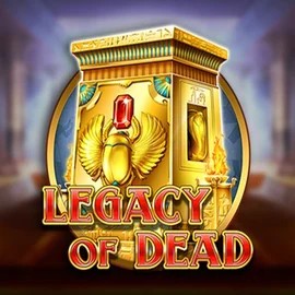Slots logo of Legacy of Dead from Play'n GO at Telbet Casino