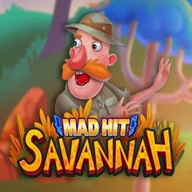 Slots logo of Mad Hit Savannah from RubyPlay at Telbet Casino