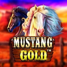 Mustang Gold logo by Pragmatic Play at Telbet Casino