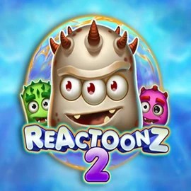 Reactoonz 2 casino game by Play'n GO – featured logo at Telbet Casino