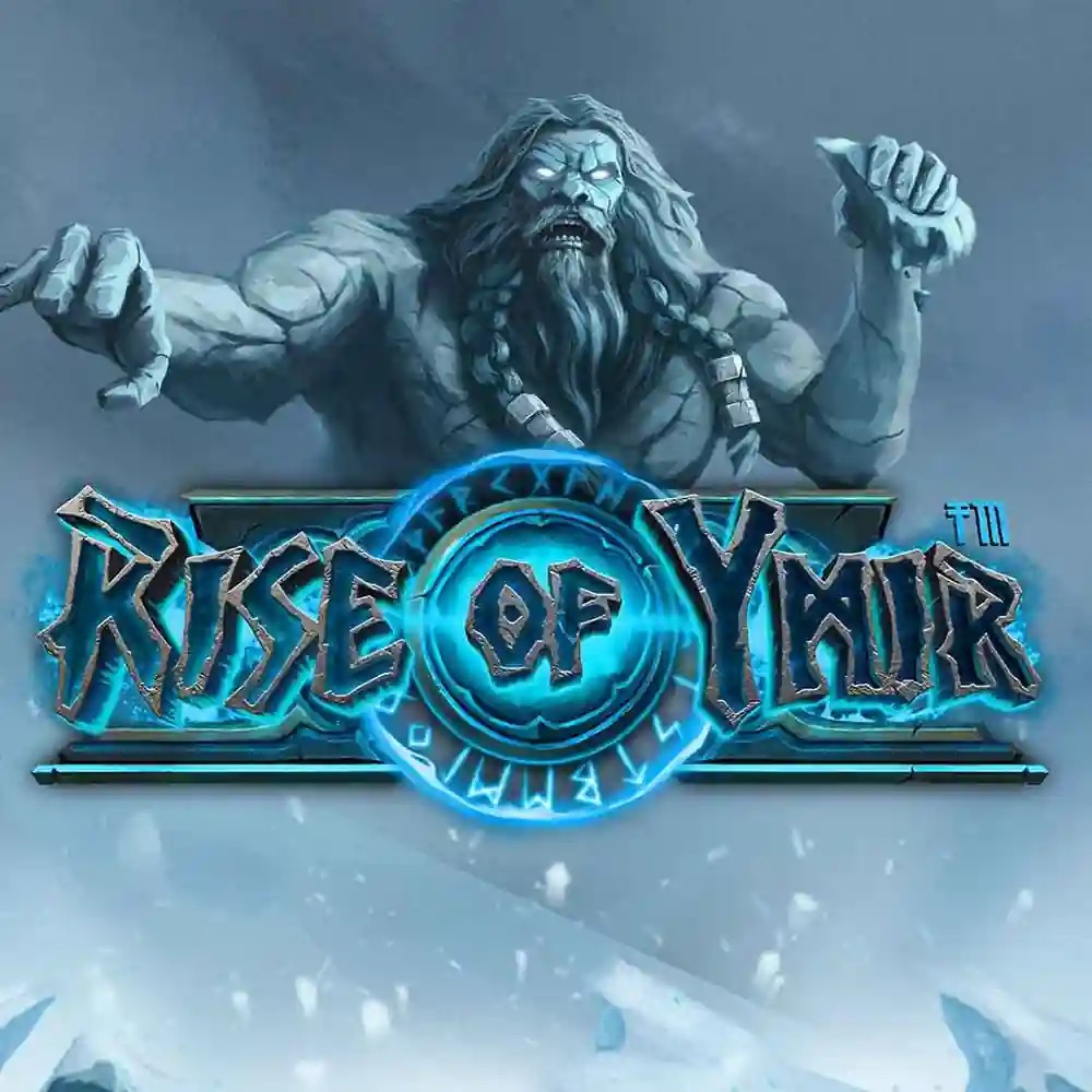Official Slots logo: Rise of Ymir by Hacksaw Gaming at Telbet Casino