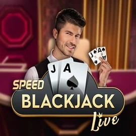 Speed Blackjack game by Pragmatic Play – logo hosted on Telbet Casino