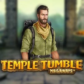 Temple Tumble Megaways slot visual from Relax Gaming available on telbets.eu