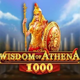 Wisdom of Athena 1000 logo by Pragmatic Play at Telbet Casino