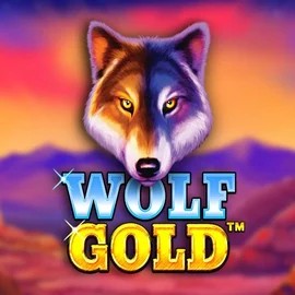 Slots logo of Wolf Gold from Pragmatic Play at Telbet Casino